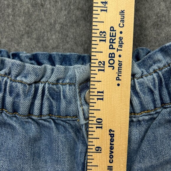 BDG Pull On Mom Jean Shorts Women's Size Small High Waist Medium Wash Denim - Picture 7 of 9